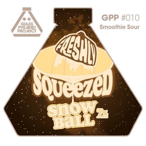 CoolHead Freshly Squeezed Snowball Ice Cream Smoothie Sour, 44 cl ds