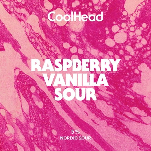 CoolHead Raspberry Vanilla Sour, 44 cl ds
