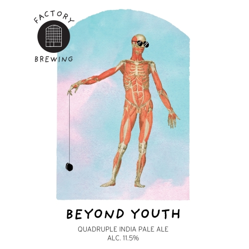 Factory Brewing Beyond Youth, 44 cl ds