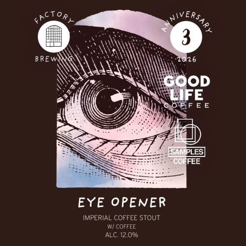 Factory Brewing Eye Opener, 44 cl ds