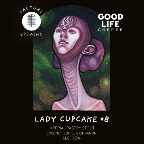 Factory Brewing Lady Cupcake #8, 44 cl ds