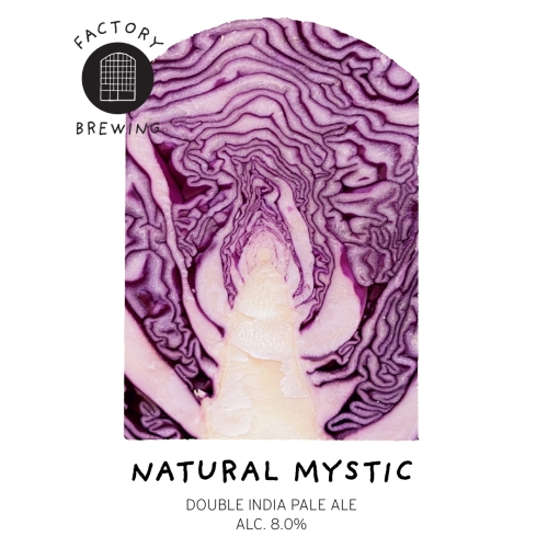 Factory Brewing Natural Mystic (collab Beak), 44 cl ds