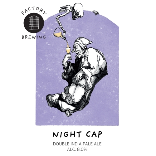 Factory Brewing Night Cap (collab Left Handed Giant), 44 cl ds