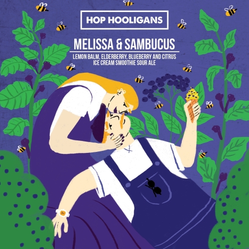 Hop Hooligans Melissa & Sambucus, 50 cl ds