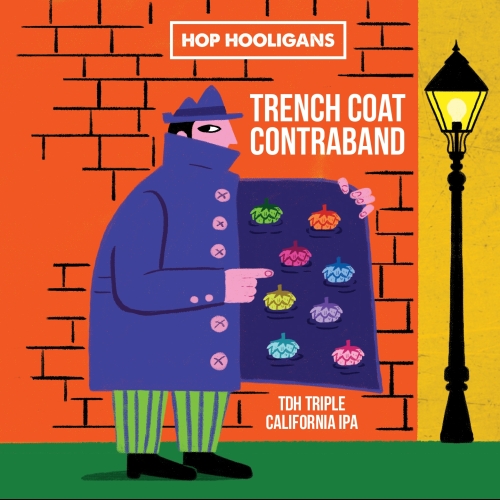 Hop Hooligans Trench Coat Contraband, 50 cl ds