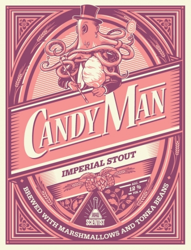 Mad Scientist Candy Man 2025, 33 cl ds