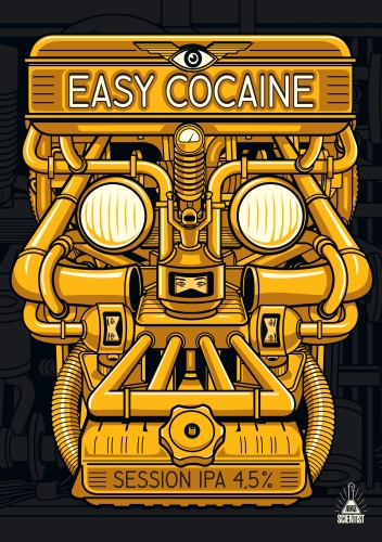 Mad Scientist Easy Cocaine, 44 cl ds