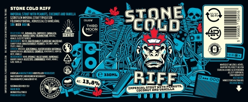 Mad Scientist Stone Cold Riff (collab Third Moon), 33 cl ds