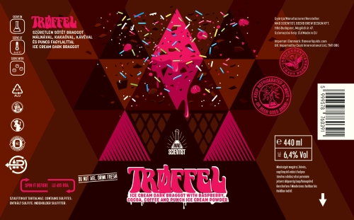 Mad Scientist Trøffel, 44 cl ds
