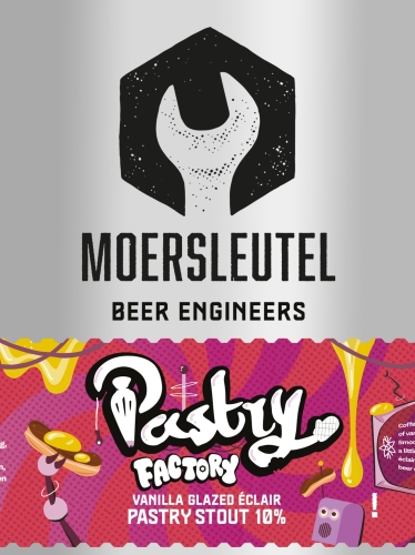 Moersleutel Vanilla Glazed Eclair, 44 cl ds