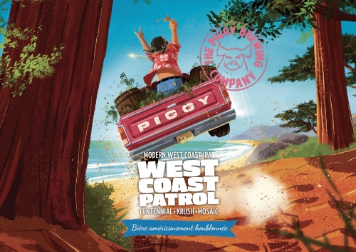 Piggy West Coast Patrol, 44 cl ds