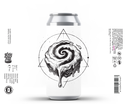 White Dog Glazed Cinnamon Roll, 44 cl ds